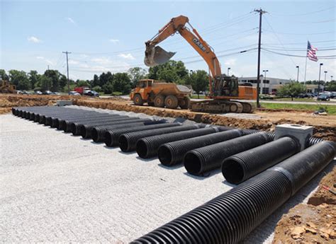 Stormwater Detention System Helps Dealership Manage Runoff and Build Sales | Water Tech Online