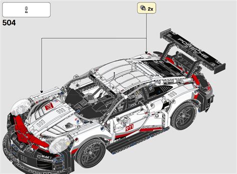 Technic Porsche 911 RSR Help/Question : r/lego