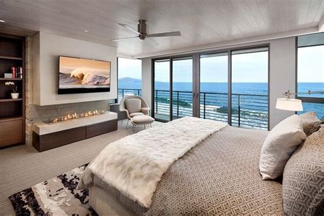 Most Inspiring Bedrooms with Ocean View | Bedroom views, Beach house bedroom, Home bedroom