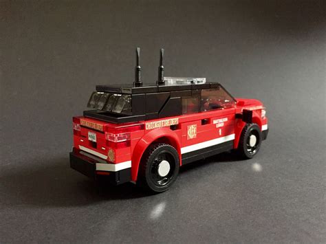 CFD Battalion Chief 1 | by sponki25 Lego Ambulance, Lego City Police, Lego City Fire Truck, Fire ...