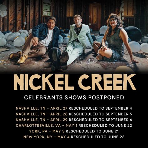 Nickel Creek (@NickelCreek) / Twitter