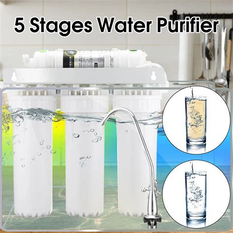 5 Stage Ultra Filtration System UF Purifier Drinking Water Filters Faucet Household Ultra ...