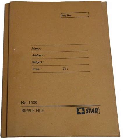 Plastic File Cover - Wholesaler & Wholesale Dealers in India