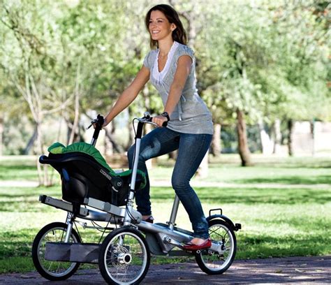 The Taga Hybrid Bike-Stroller Goes from Road to Whole Foods Shopping in 30s Flat | Green Prophet