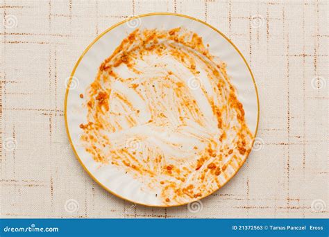 Dirty Plate Stock Photos - Image: 21372563