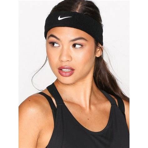 Nike Swoosh Headband ($14) liked on Polyvore featuring accessories, hair accessories, acc ...