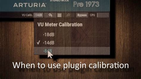 How To Calibrate A Vu Meter