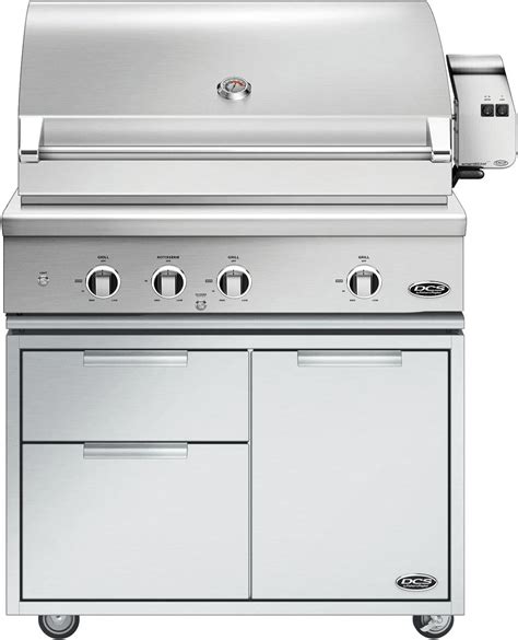 Review DCS Evolution Freestanding Gas Grill with Rotisserie (BE1-36RC-L ...