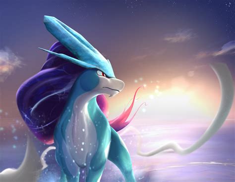 ArtStation - Suicune, the Water Guardian