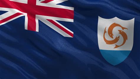 Flag of Anguilla Gently Waving Stock Footage Video (100% Royalty-free) 6829924 | Shutterstock