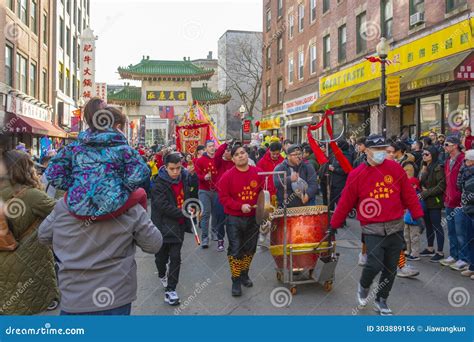 Chinese New Year, Boston, MA, USA Editorial Photo - Image of states ...