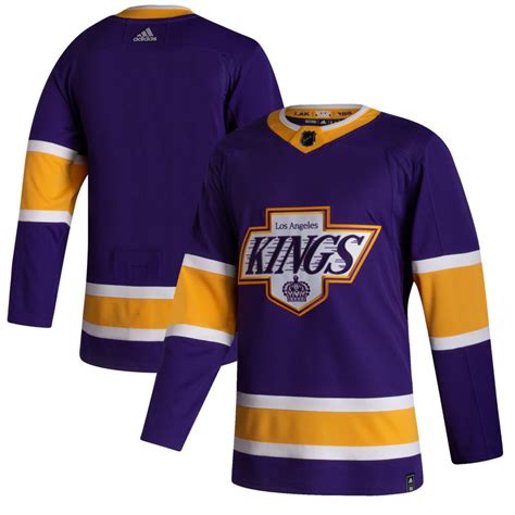 Men's Los Angeles Kings Purple 2020-21 Reverse Retro Jersey