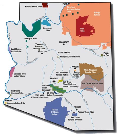 colorado river indian tribes map - Mohamed Crouse