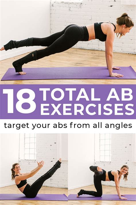 18 Best Ab Exercises For Women (Video) | Nourish Move Love