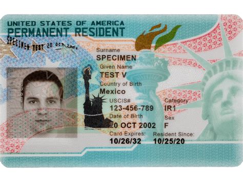 Resident Alien Card