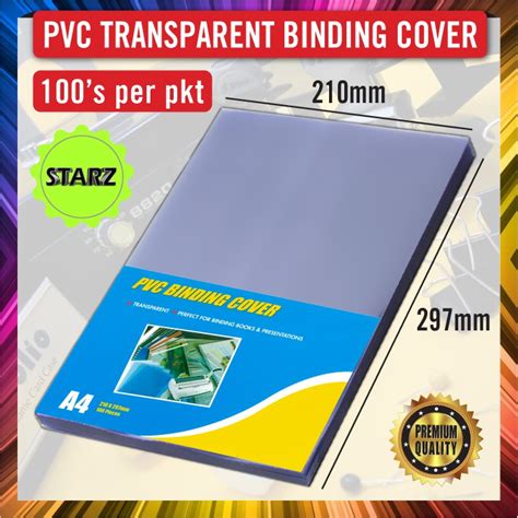 Plastic Rigid Sheet Binding Cover A4 Size 100 Pieces -1, 56% OFF