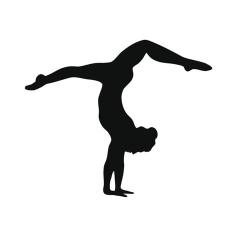 Free Gymnastics Black And White Clipart, Download Free Gymnastics Black And White Clipart png ...