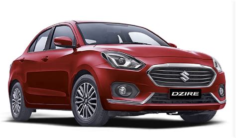 Maruti Suzuki Swift Dzire available colors