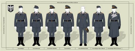 Wehrmacht Luftwaffe General Officer Uniforms by Tygkompaniet on DeviantArt