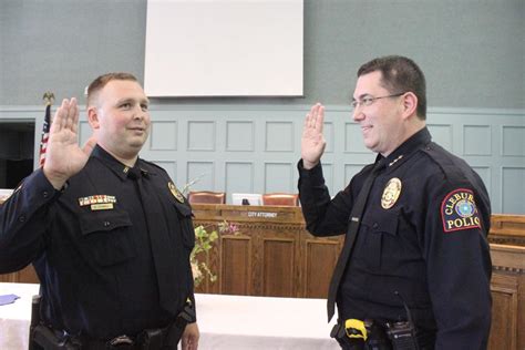 Cleburne Police Department’s Cowell promoted to sergeant | Local News | cleburnetimesreview.com