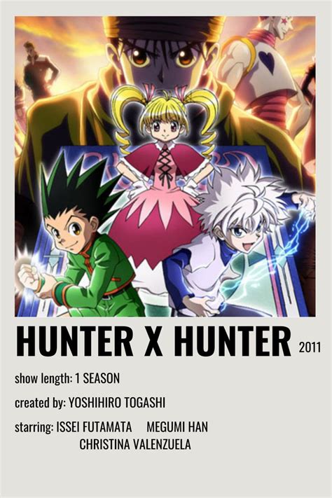 hunter x hunter movie poster in 2021 | Anime films, Anime printables, Anime reccomendations