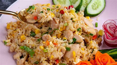 Perfect Thai Easy Chicken Fried Rice In Under 15 Minutes