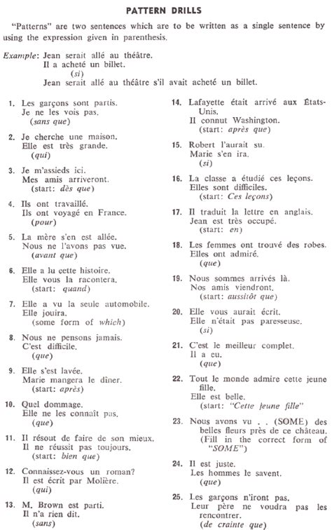 French practice: Making sentences (Levels B-C) – Online French Language ...