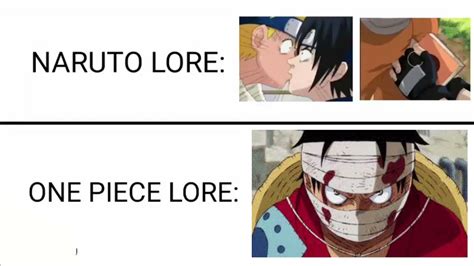 Naruto Lore vs One Piece Lore (meme) - YouTube