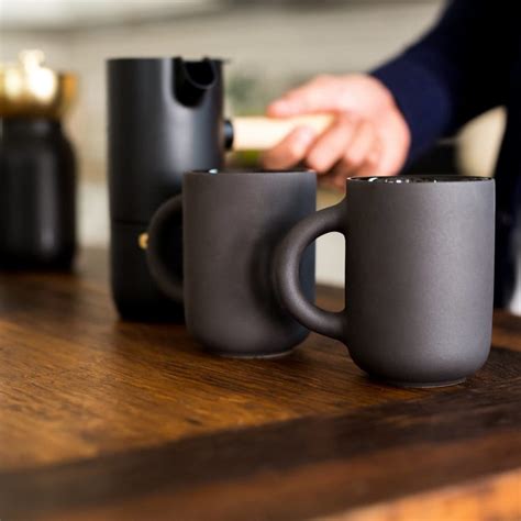 Upgrade Your AM With These Sleek Matte Black Coffee Mugs - Airows