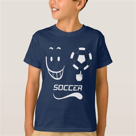 KIDS SOCCER T-SHIRT | Zazzle.com