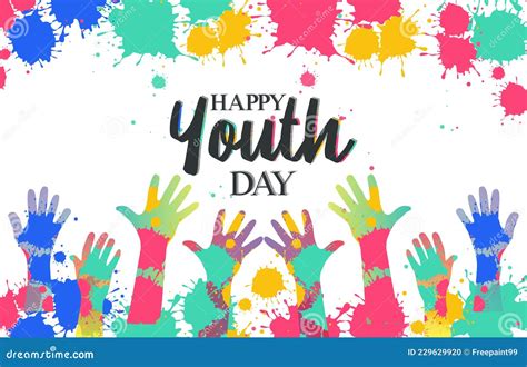 Illustration Vector Graphic of International Youth Day Poster Background, Good Design for ...