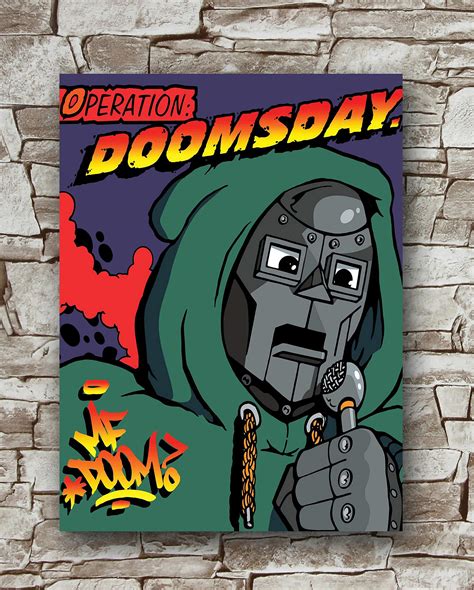 Buy Zero.o MF Doom-Operation Doomsday Size 18 Inches X 24 Inches,MF Doom-Operation Doomsday s ...