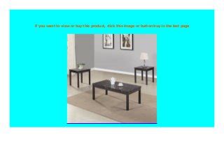NEW Café Tables 3pcs Modern Style Faux Marble Coffee Table With Metal Legs Modern Upscale ...