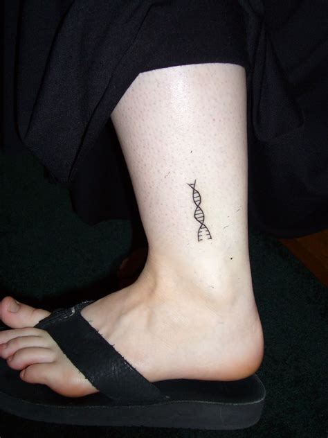 DNA Tattoo | Perhaps among the geekiest of my students. | flip phillips | Flickr