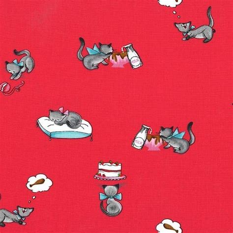 Tabby Teasers Kittens Strawberry What's Cooking Collection - Etsy