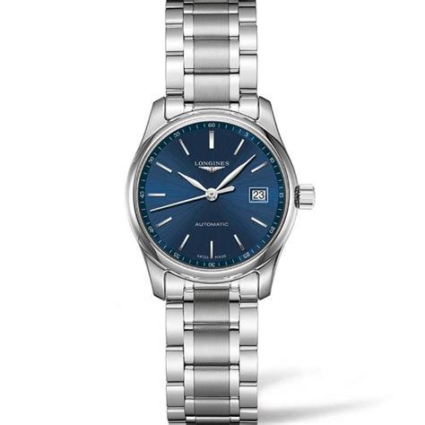 Longines MASTER COLLECTION Blue Dial Automatic Ladies Watch | 29mm L2 ...