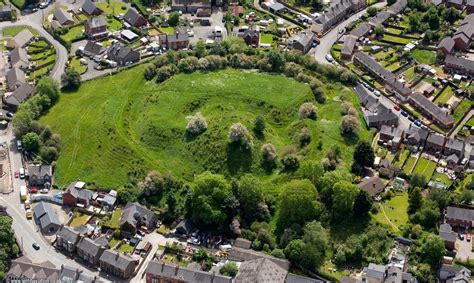 Builth Castle from the air | aerial photographs of Great Britain by ...