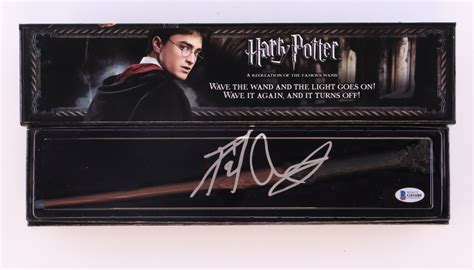 Daniel Radcliffe Signed "Harry Potter" Wand Box (Beckett) | Pristine ...