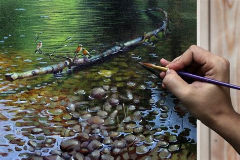 Quick and Easy Way to Paint Realistic Water - Pintando.org