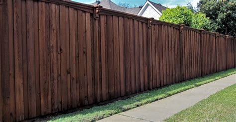 Fence Stain Gallery | Popular Stain Colors in Plano | Stain DFence