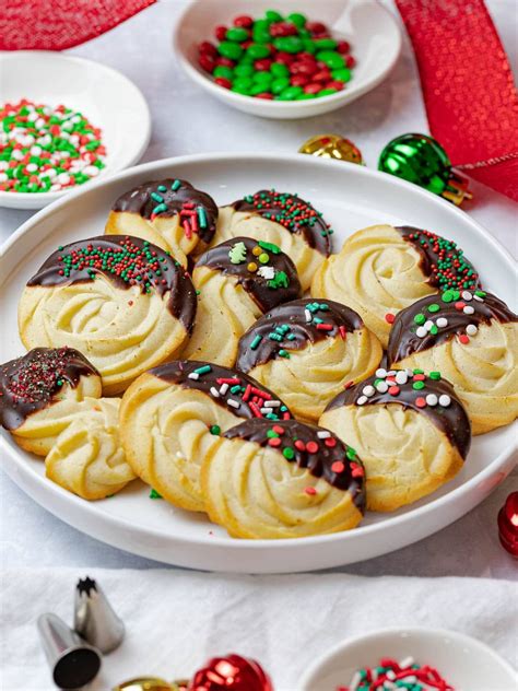 Easy Christmas Butter Cookies - Ready in 20 Minutes! | Recipe | Butter cookie recipe christmas ...