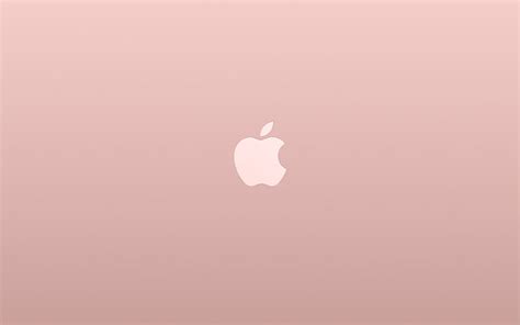 Pink Apple Logo Wallpaper