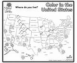 United States Map Coloring Page For Kids Coloring Pages sketch template