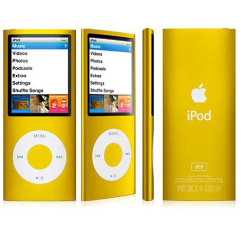 Apple iPod Nano 4th Generation 8GB Yellow Bundle, Very Good Condition ...