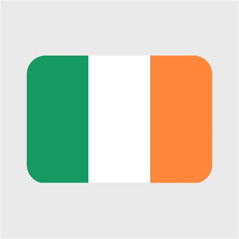 Ireland flag vector icon. Irish flag illustration 25272194 Vector Art ...