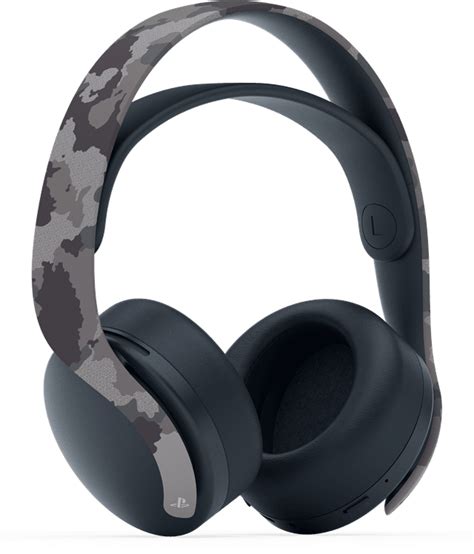 Official PlayStation 5 Pulse 3D Wireless Headset - Grey Camo ...