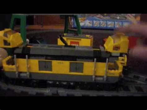 Lego 7939 cargo train review 2010 - YouTube