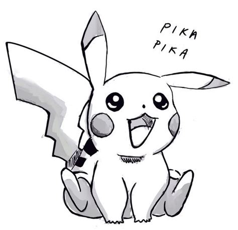 Pikachu | Pikachu drawing, Pikachu art, Cartoon sketches