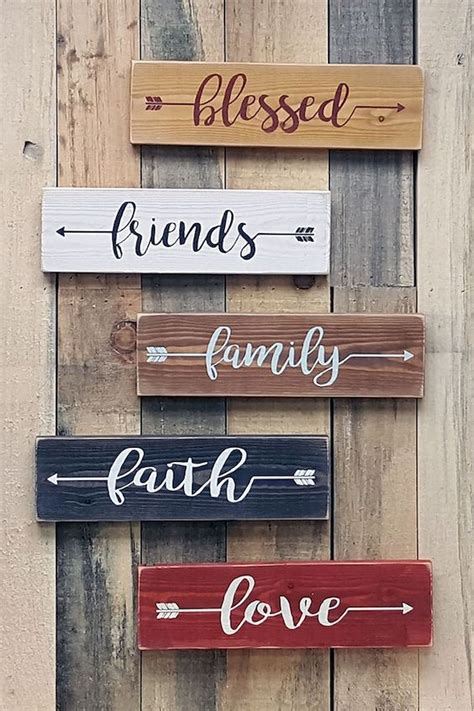 Lovelyving | Rustic wood signs, Wood diy, Diy wood projects