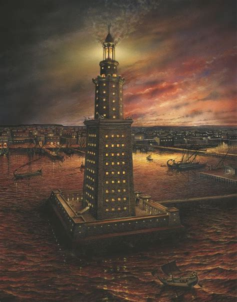 The Pharos was another name for the Lighthouse at Alexandria ...